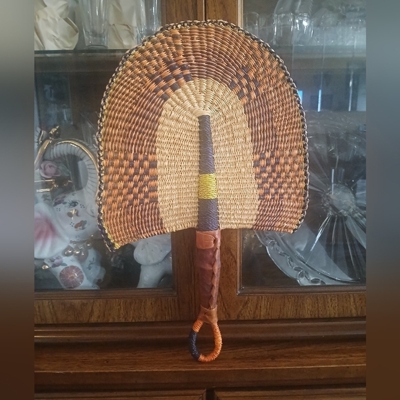 Other - Hand Woven African Bolga Fan​​​